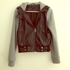 Faux Leather Jacket